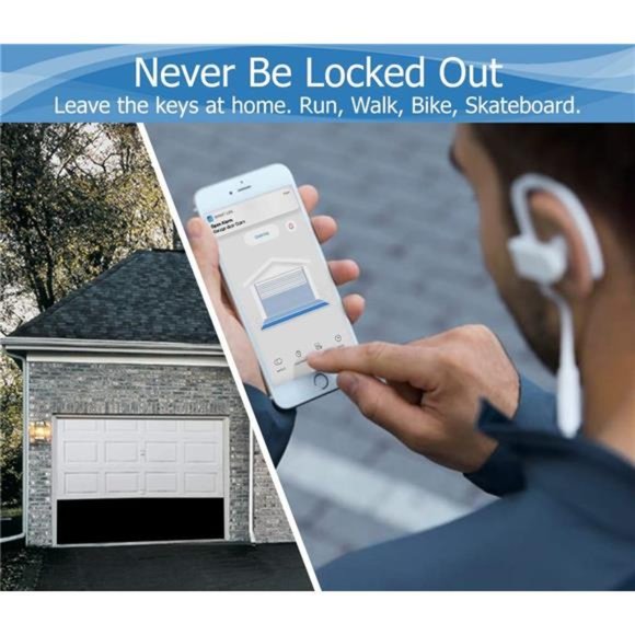 Smart Garage Door Opener -Universal WiFi Remote Controller Compatible with Alexa - Picture 3 of 6